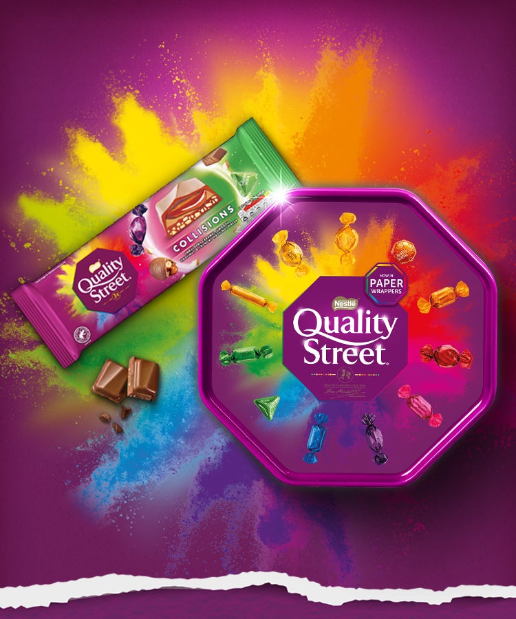 Quality Street : un large assortiment fun et coloré de chocolats